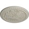 Ekena Millwork Emeryville Ceiling Medallion, Hand-Painted Pot of Cream Crackle, 16 7/8"OD x 5/8"P CM16ERPCC - alternate 3
